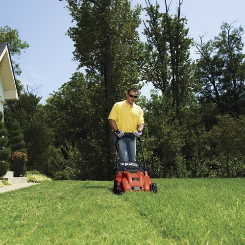 push mower for flat lawns
